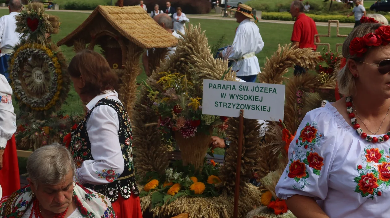 Dożynki diecezjalne w Rzeszowie. Zobacz piękne wieńce [ZDJĘCIA]