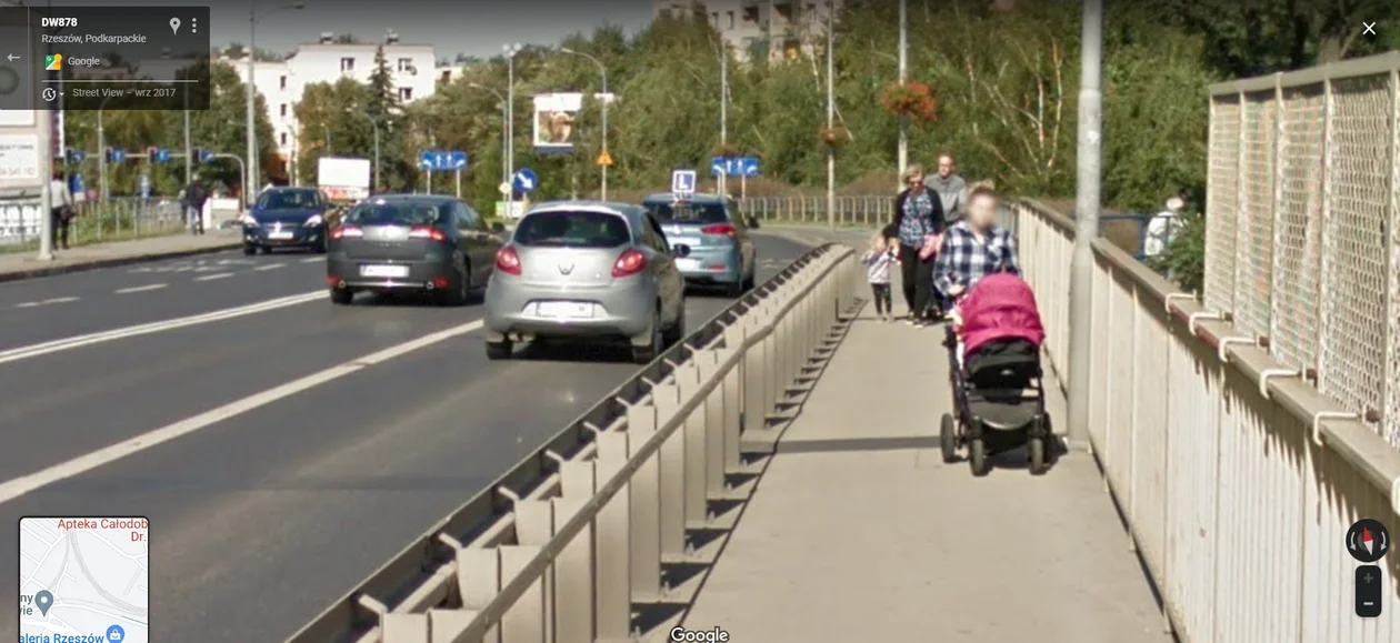 Google Street View 2021 - najnowsze zdjęcia z Rzeszowa, Mielca, Kolbuszowej, Krosna, Sanoka, Tarnobrzega, Stalowej Woli oraz Dębicy