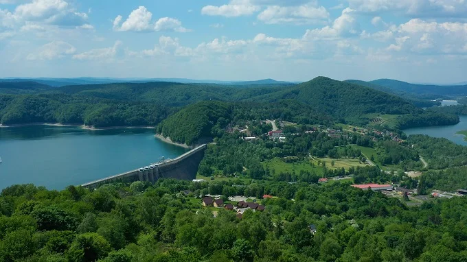 Widok z góry Jawor