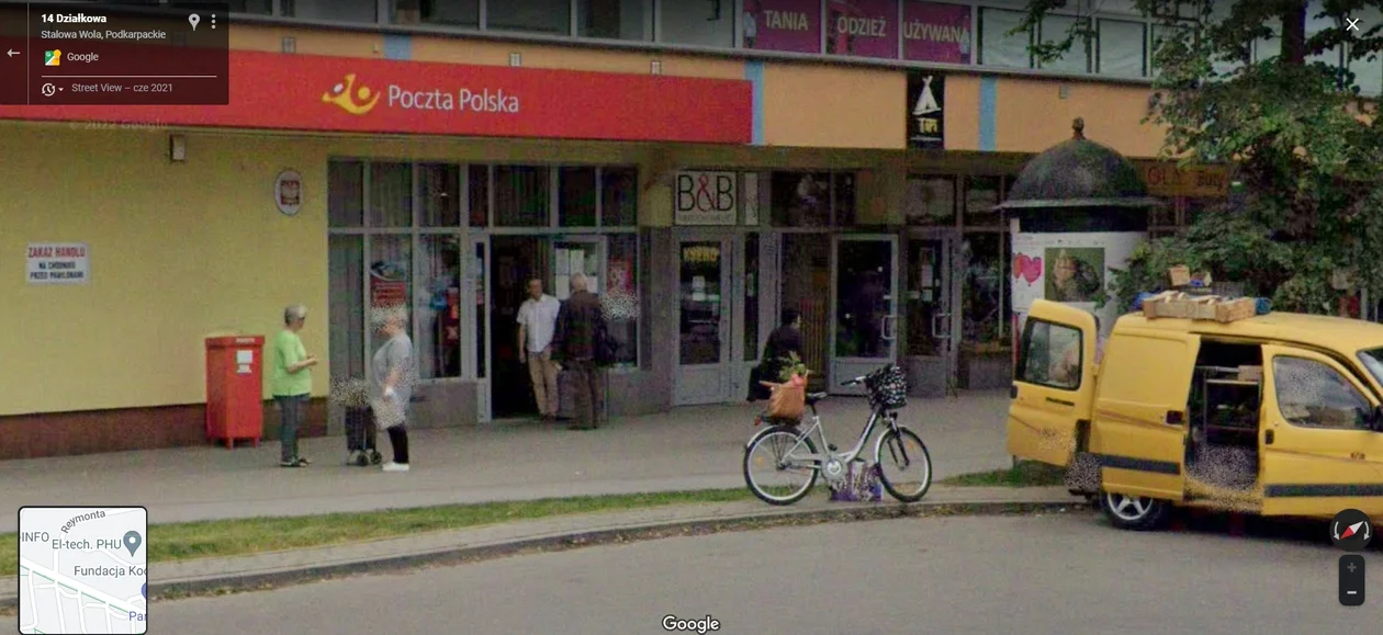 Google Street View 2021 - zdjęcia ze Stalowej Woli, Tarnobrzega i Grębowa