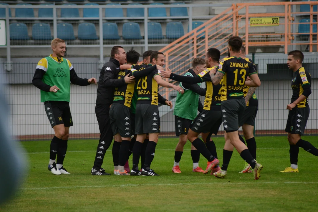 Siarka Tarnobrzeg - Garbarnia Kraków 3:2 - zdjęcia z meczu