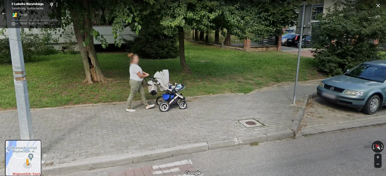 Google Street View 2021 - zdjęcia ze Stalowej Woli, Tarnobrzega i Grębowa