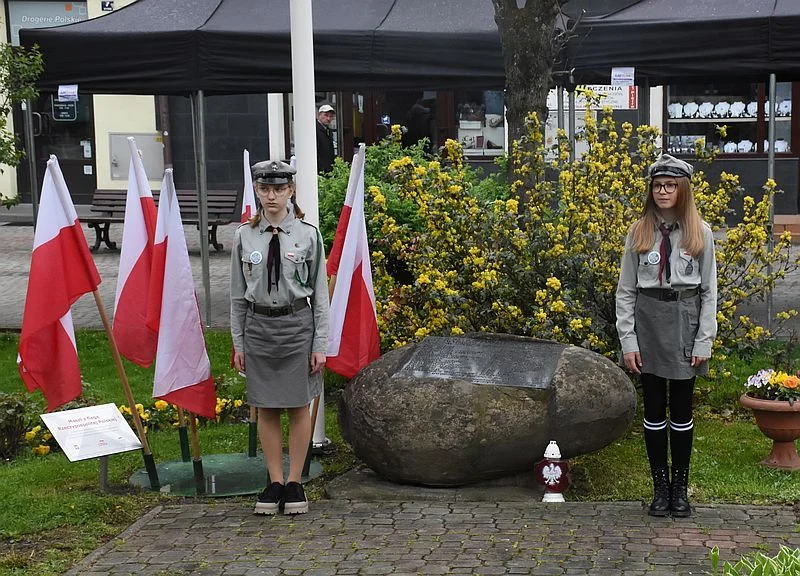Uroczystość 3 Maja w Lesku