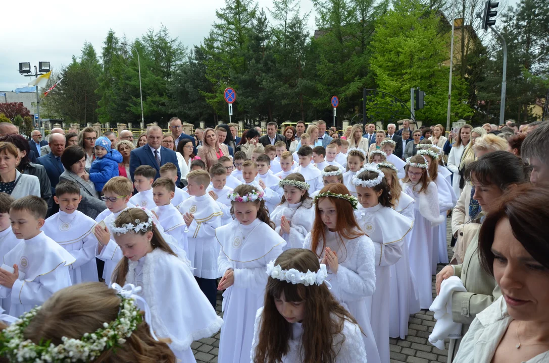 Pierwsza Komunia Święta w Parafii Najświętszego Serca Pana Jezusa w Sanoku