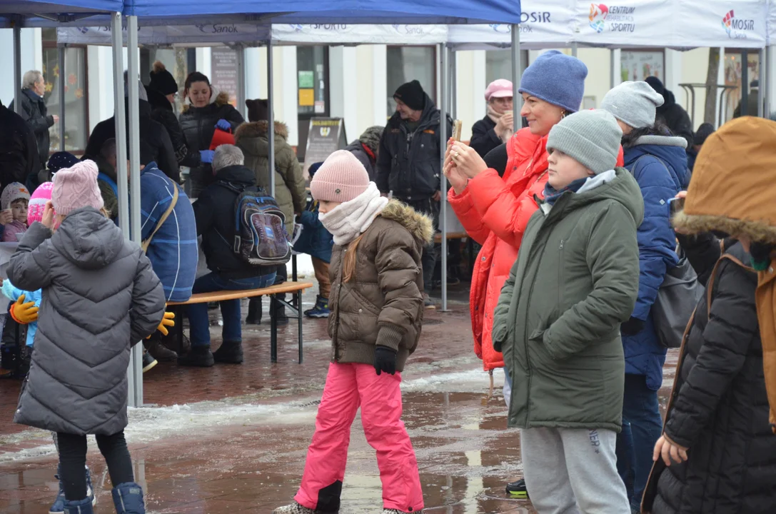 Wigilijne spotkanie na sanockim Rynku