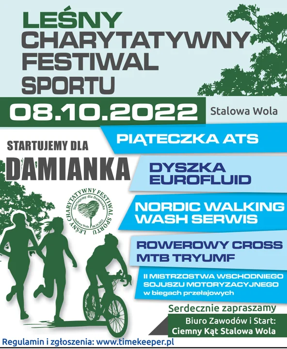 Anna Wielgosz gościem V Leśnego Charytatywnego Festiwalu Sportu w Stalowej Woli