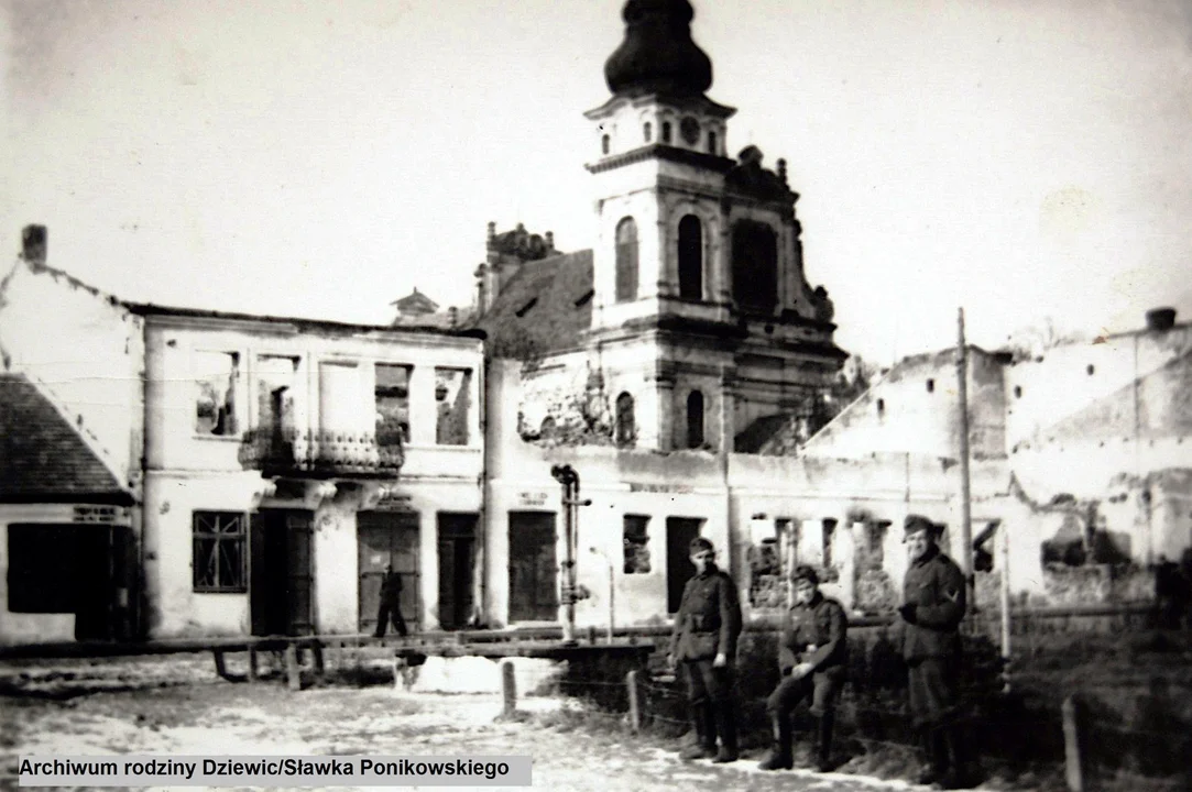 Tarnobrzeg w czasie okupacji niemieckiej. Druga wojna światowa na zdjęciach