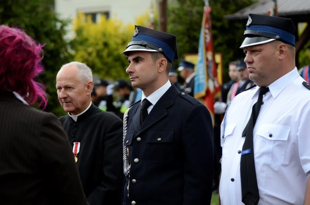 Medale otrzymali najbardziej zasłużeni dla pożarnictwa.