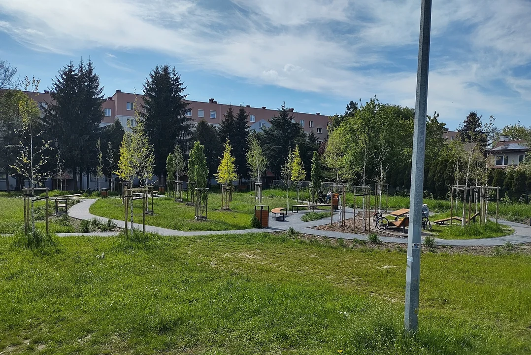 Ogród kieszonkowy przy ul. Stefana Starzyńskiego 20 w Rzeszowie