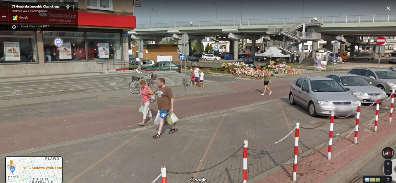 Google Street View - kto został przyłapany przez auto z aparatem