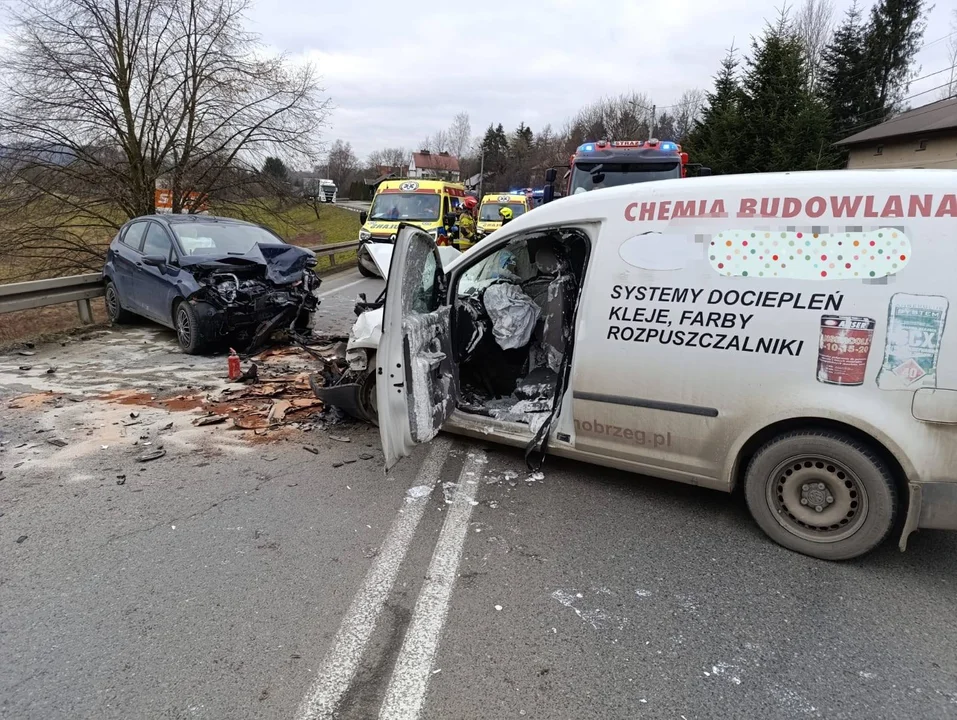 Zderzenie czołowe w Babicy