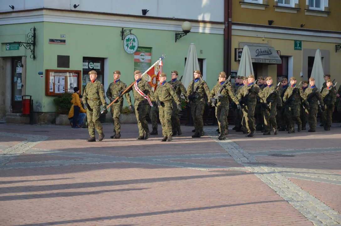 Uroczysta przysięga terytorialsów z Podkarpacia