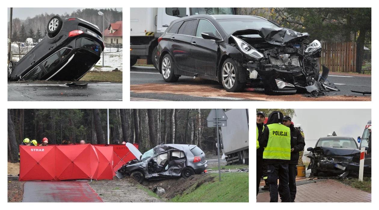 Seria wypadków i tragicznych zdarzeń na drodze krajowej nr 9 relacji na odcinku Cmolas - Majdan Królewski. Tu przydałby się fotoradar! [ZDJĘCIA] - Zdjęcie główne