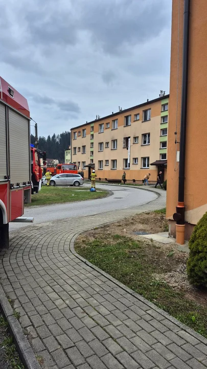 Wybuch gazu w bloku w Rzepedzi