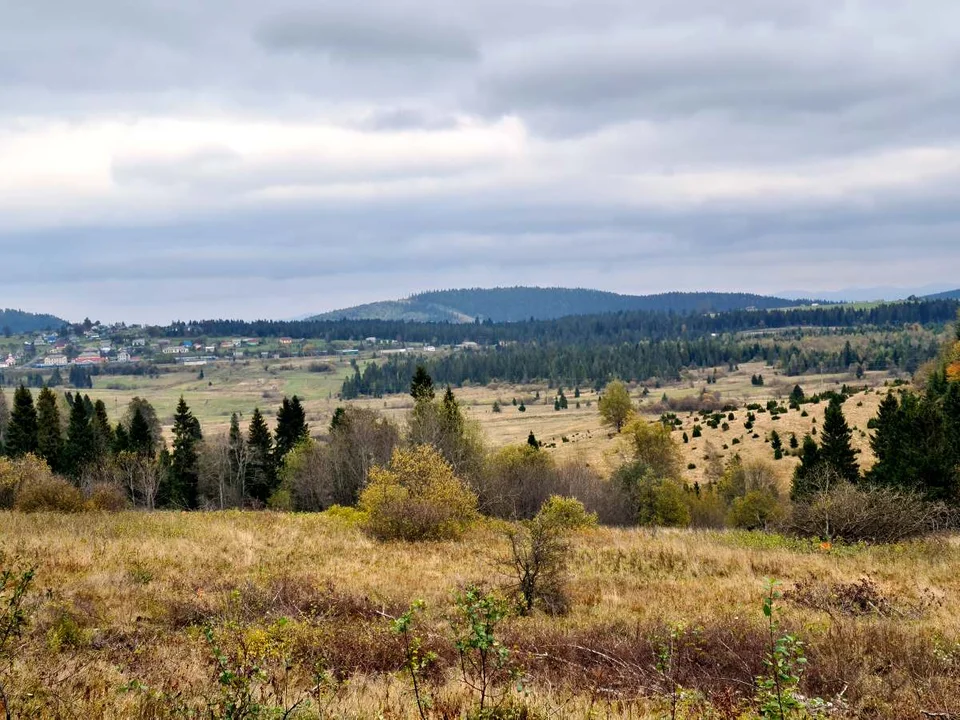 Widok na Ukraińskie Sianki