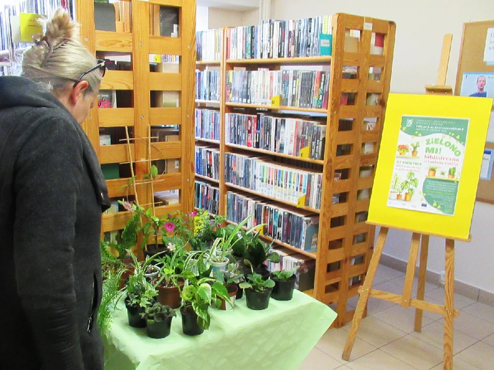 Biblioteczna wymiana roślin w Wojewódzkiej i Miejskiej Bibliotece Publicznej w Rzeszowie