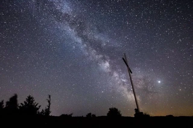 Gwiezdne niebo w Bieszczadach