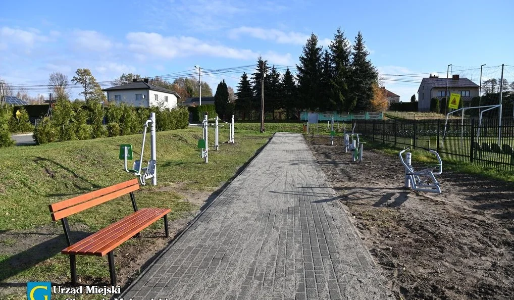 Nowa siłownia i plac zabaw w Głogowie Małopolskim