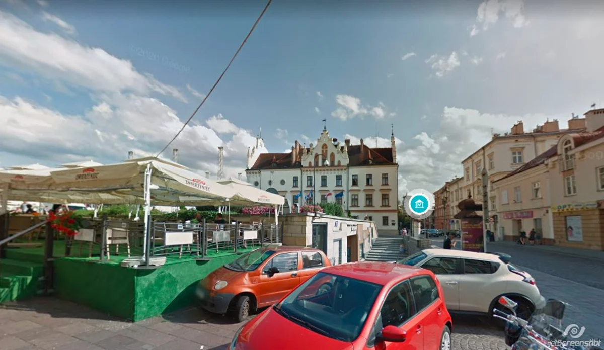 Rynki w podkarpackich miastach z Google Street View