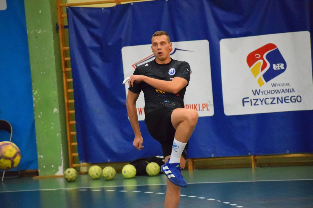 Handball Stal Mielec na treningu