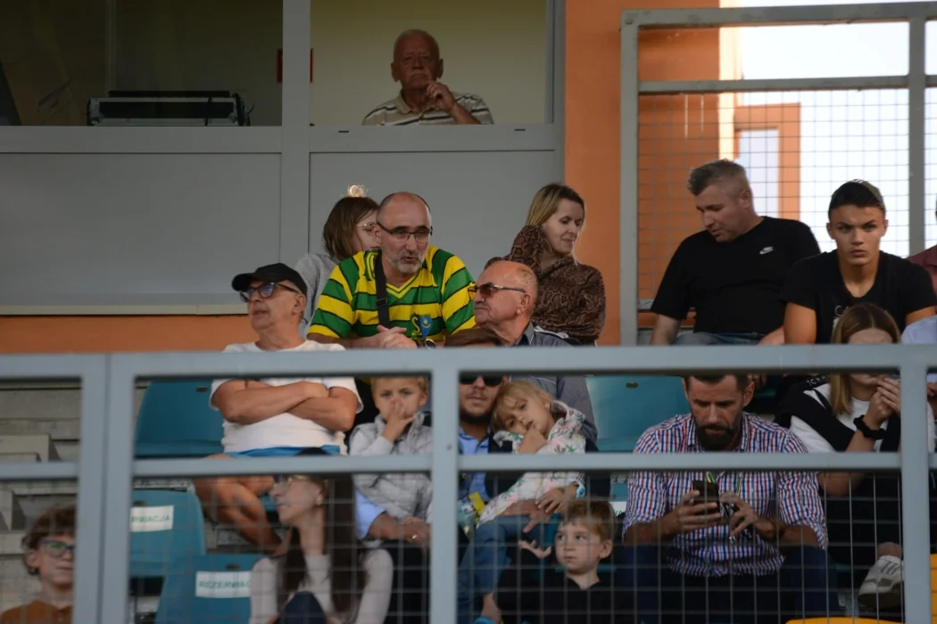 Kibice na meczu Siarka Tarnobrzeg - Avia Świdnik