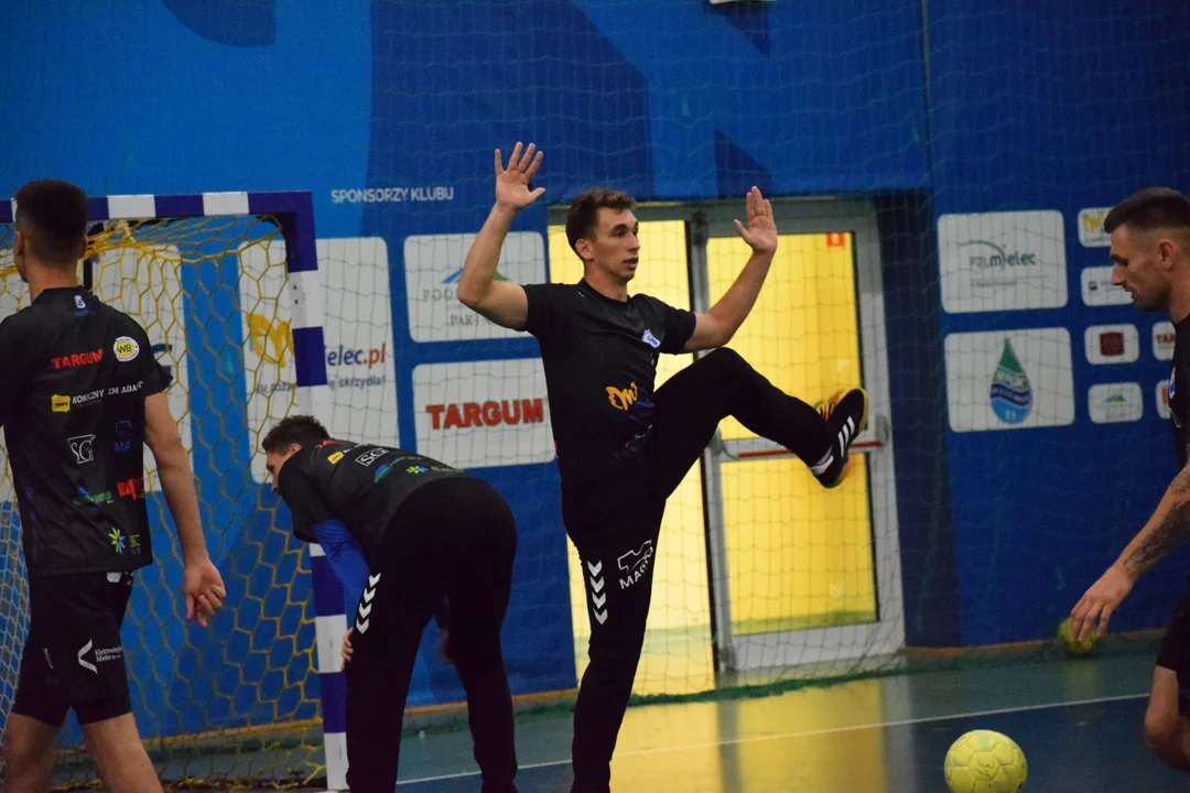 Handball Stal Mielec na treningu