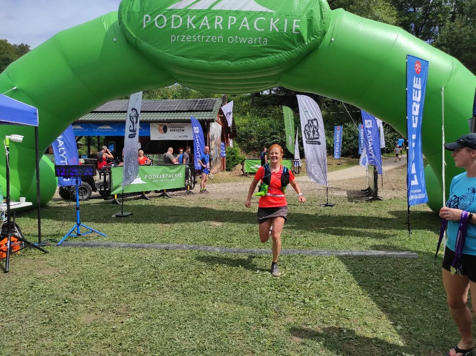 VIII Ultramaraton Magurski - meta biegu na 23 km