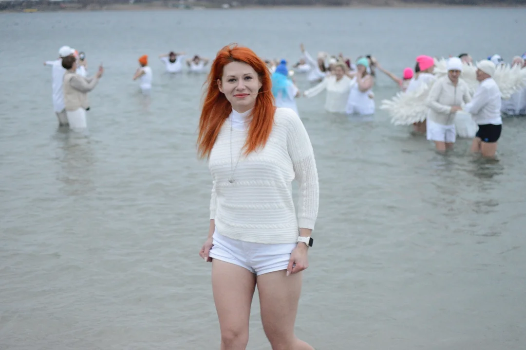 "Jezioro Aniołów" w lutym. Zobaczcie zdjęcia z plaży Jeziora Tarnobrzeskiego