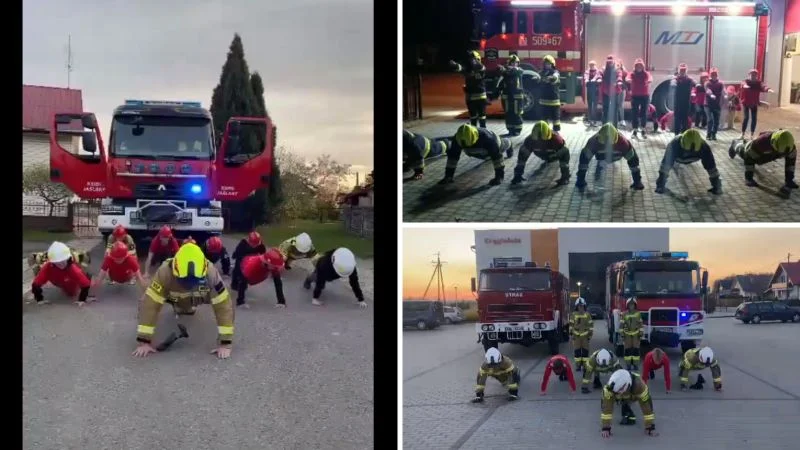 Strażacy z powiatu mieleckiego pompują dla Filipka! - Zdjęcie główne