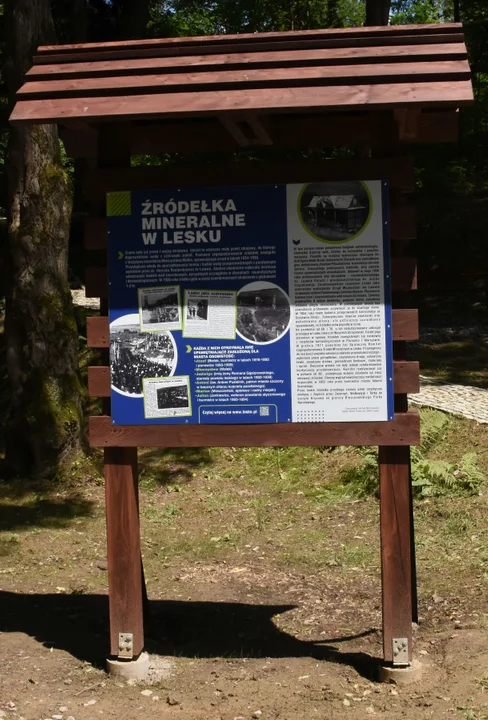Uroczyste otwarcie Leskich źródełek.