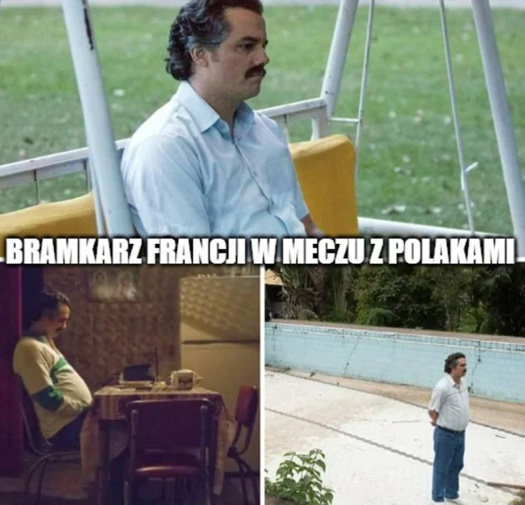 Memy przed meczem Polska - Francja