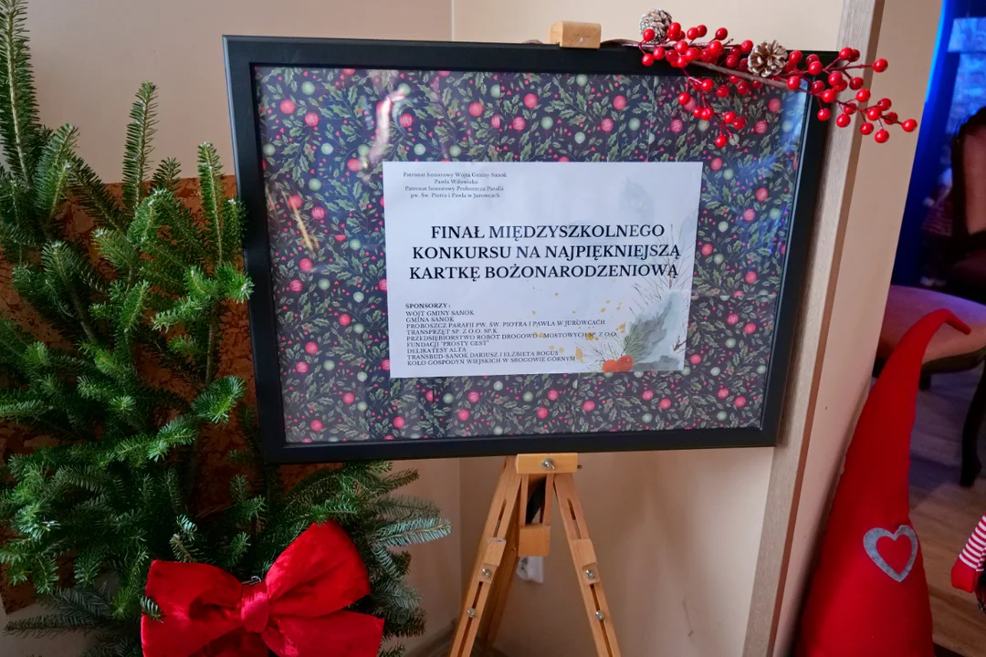 Znamy laureatów II Międzyszkolnego Konkursu na Kartkę Bożonarodzeniową