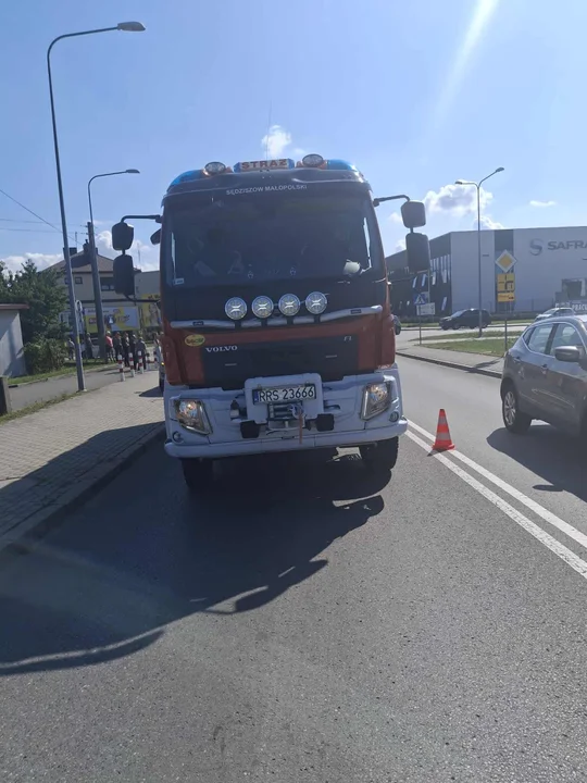 Wypadek w Sędziszowie Małopolskim