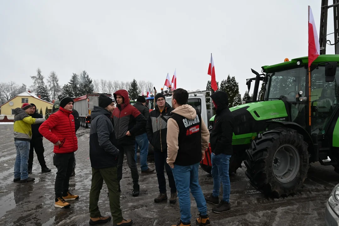 Sandomierz protest rolników