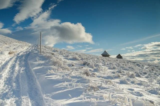 Bieszczady zimą