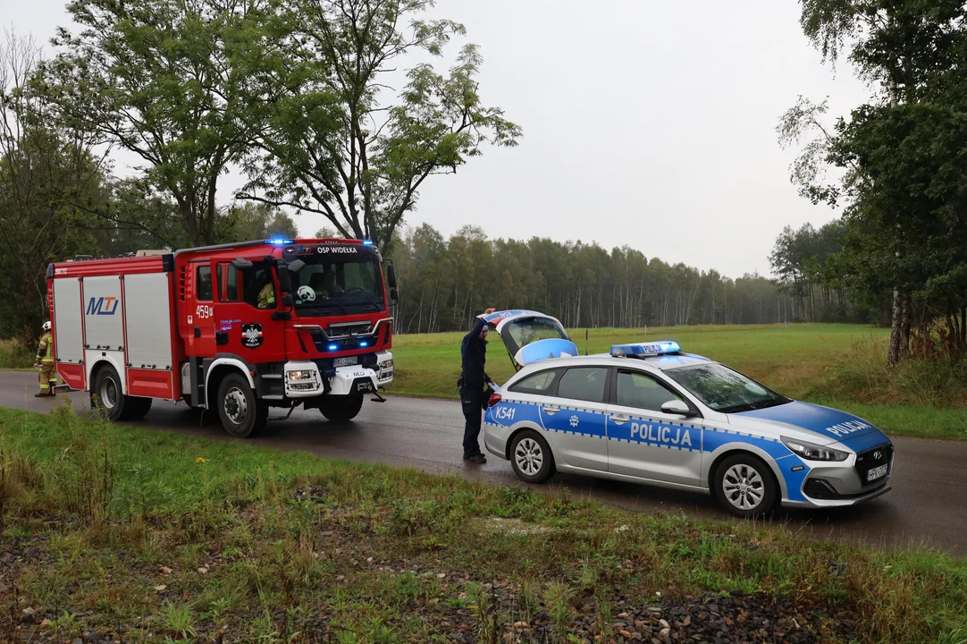 Wypadek w Widełce - 19.09.2025 r.