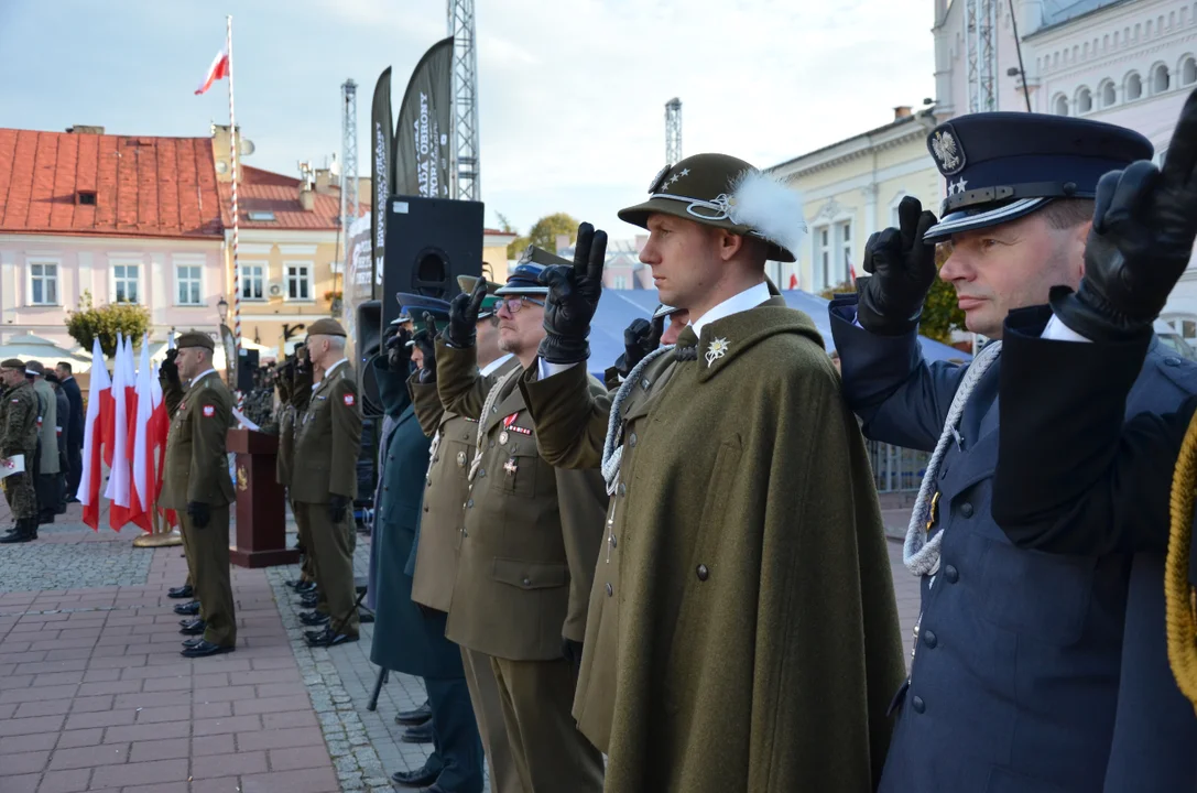 Uroczysta przysięga terytorialsów z Podkarpacia