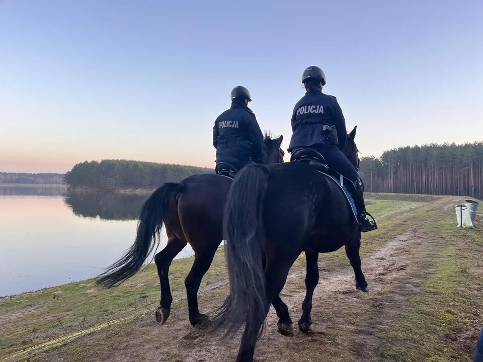Patrol konny policji w Raniżowie