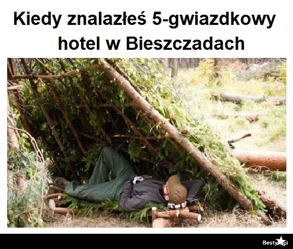 Memy o Bieszczadach