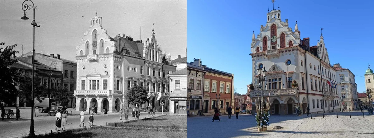 Rzeszów kiedyś i dziś. Jak zmieniło się centrum miasta