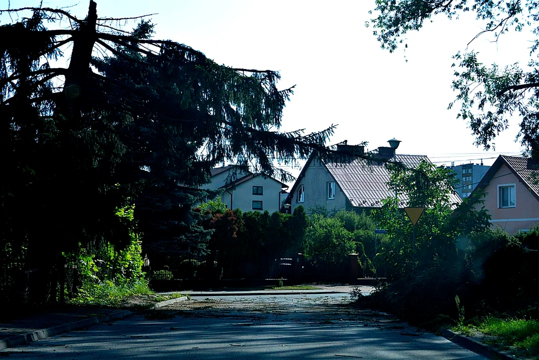 Burza przy ZS im. Groszkowskiego