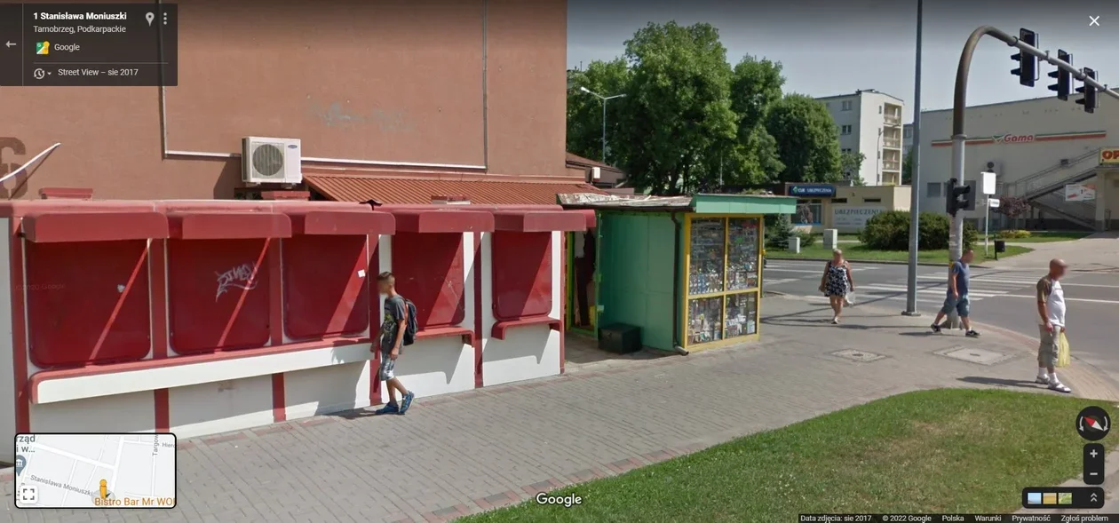 Mieszkańcy Podkarpacia na zdjęciach Google Street View