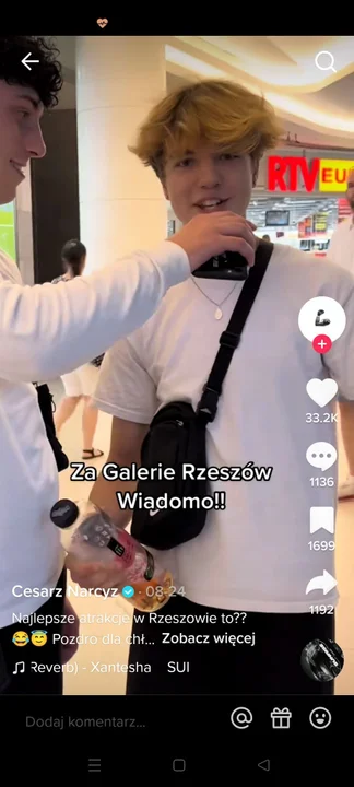 Znajdziecie je pod hasztagiem #Rzeszów w aplikacji TikTok