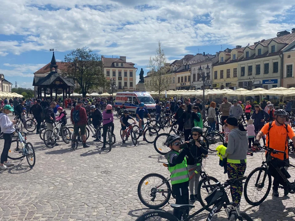 Start sezonu rowerowego w Rzeszowie i rajd ulicami miasta