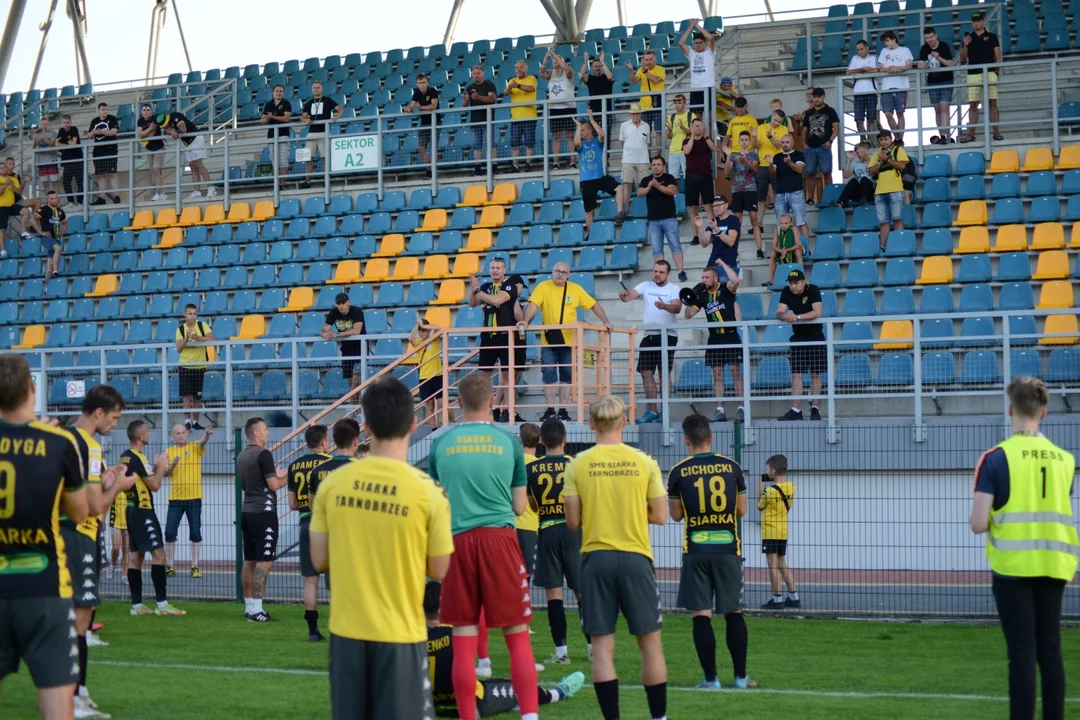 eWinner 2. Liga: Kibice na meczu Siarki Tarnobrzeg - Zagłębie II Lubin