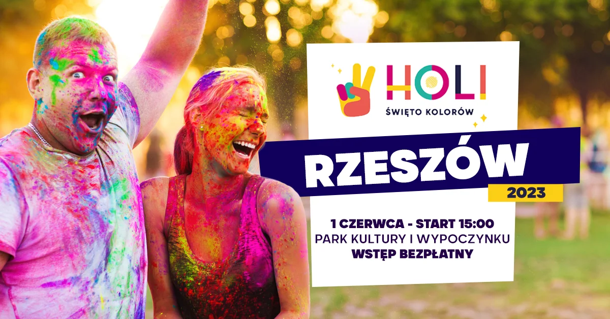 Holi Święto Kolorów w Rzeszowie