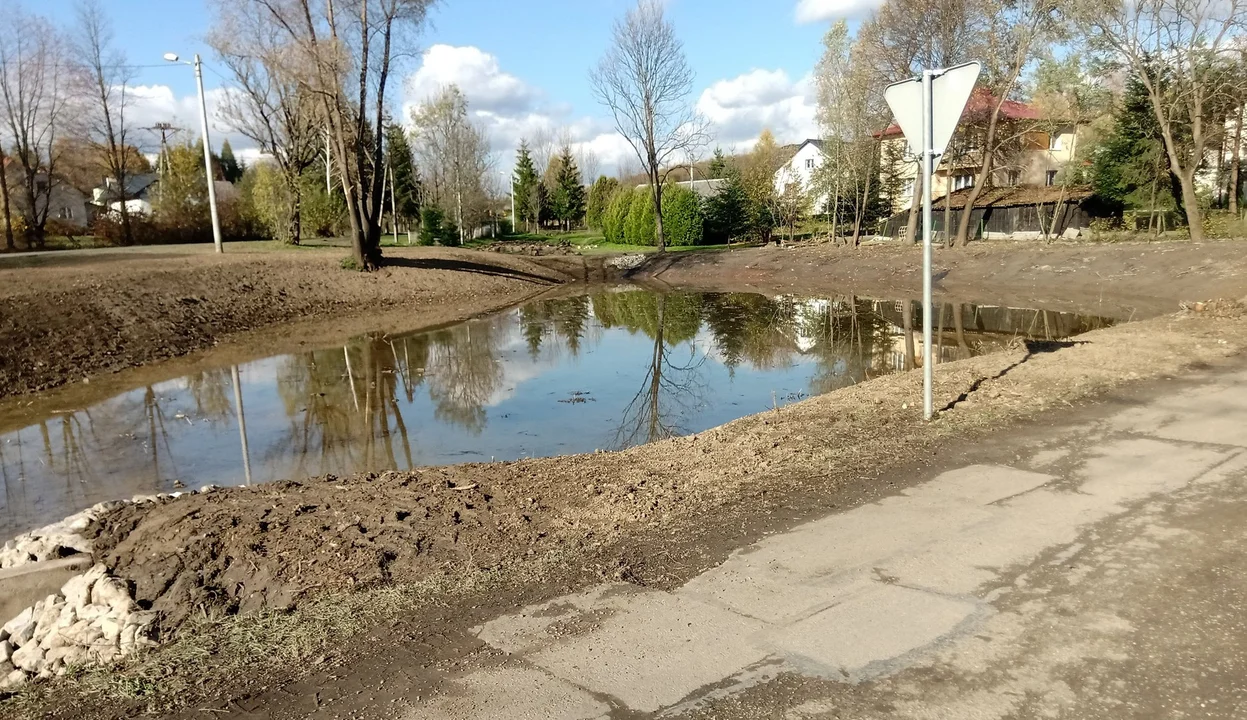Renowacja zbiornika wodnego w Markowcach [ZDJĘCIA] - Zdjęcie główne