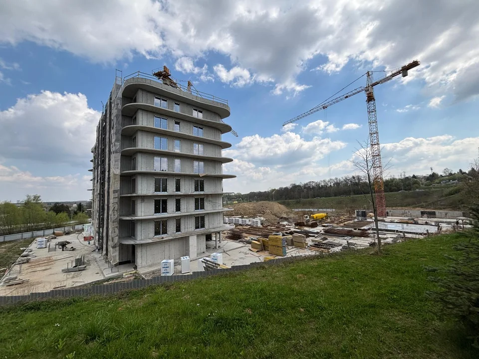 Budowa na ulicy Sieciecha w Rzeszowie