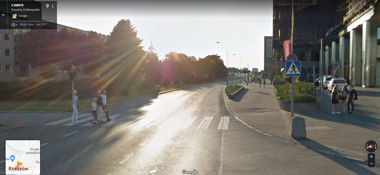 Google Street View 2021 - najnowsze zdjęcia z Rzeszowa, Mielca, Kolbuszowej, Krosna, Sanoka, Tarnobrzega, Stalowej Woli oraz Dębicy