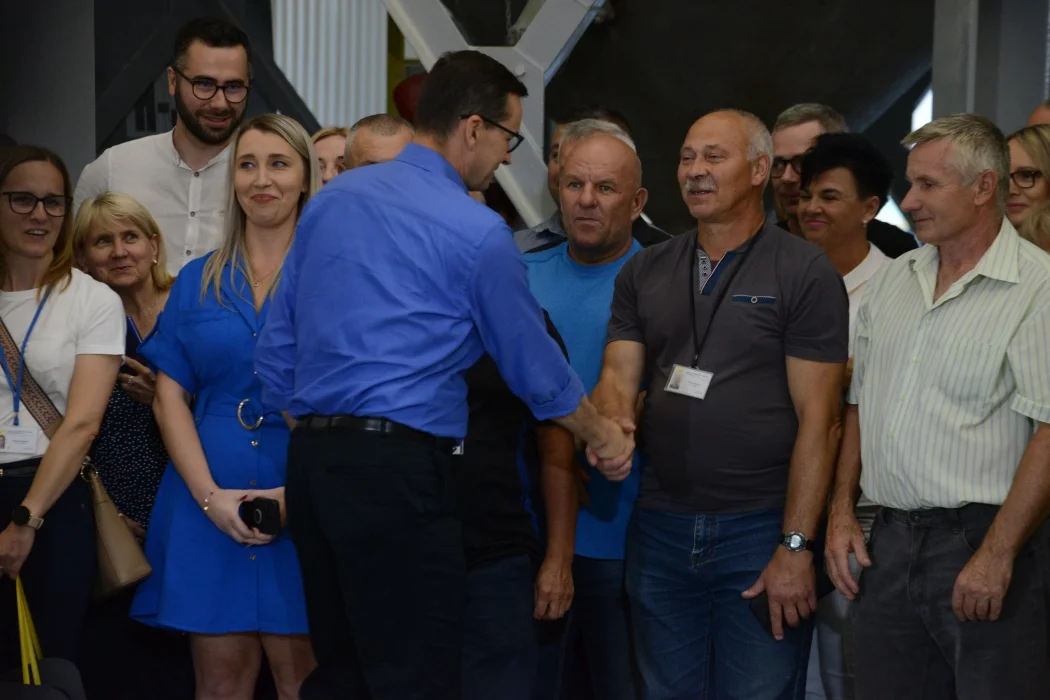 Wizyta premiera Mateusza Morawieckiego w Tarnobrzegu